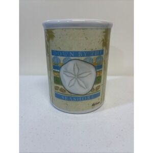 Kitchen Utensil‎ Crock Holder Ocean/Sea/Shell/Beach Theme Home Expressions